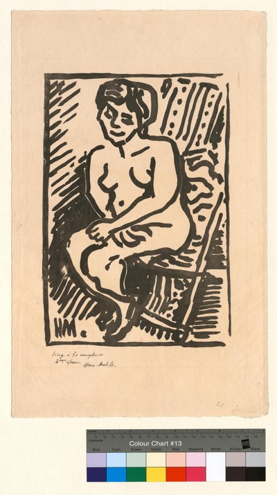 Małe czarne drzewko autorstwa Henri Matisse
