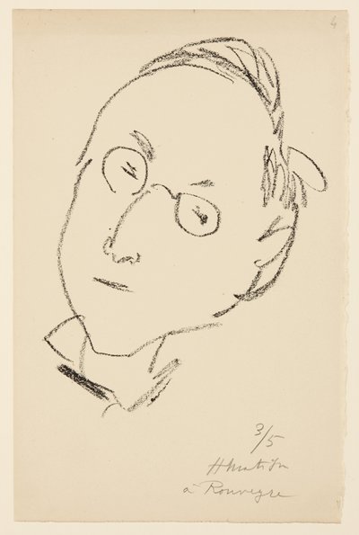 Portret Paula Léautauda autorstwa Henri Matisse