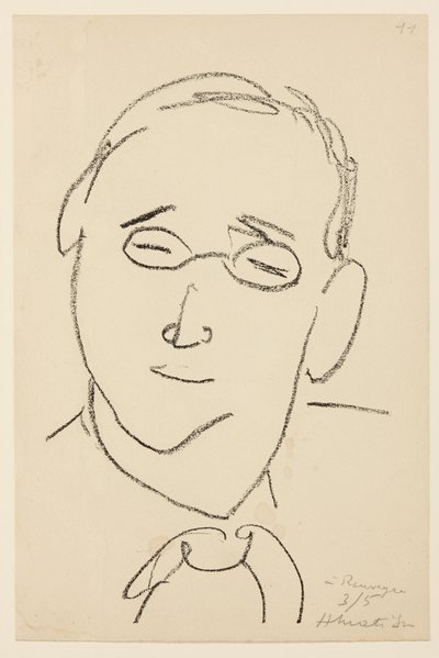 Portret Paula Léautauda autorstwa Henri Matisse