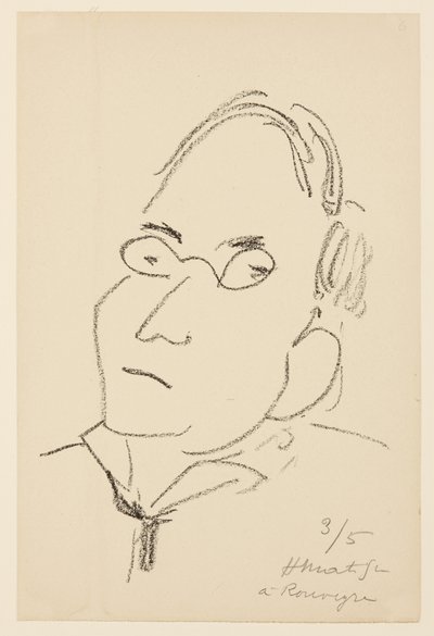 Portret Paula Léautauda autorstwa Henri Matisse
