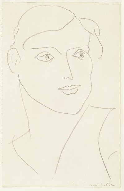 Portret kobiety autorstwa Henri Matisse