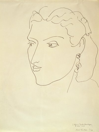 Portret kobiety autorstwa Henri Matisse
