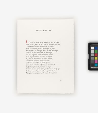Poezja autorstwa Henri Matisse