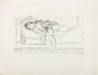 Leżąca postać autorstwa Henri Matisse