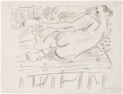 Leżący akt autorstwa Henri Matisse