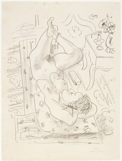 Leżący akt autorstwa Henri Matisse