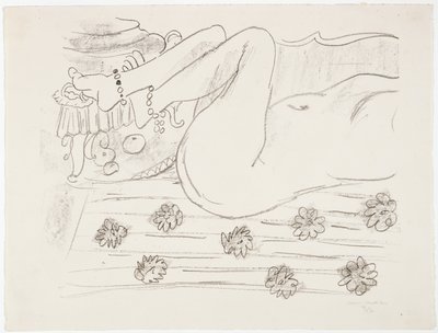Leżący akt autorstwa Henri Matisse