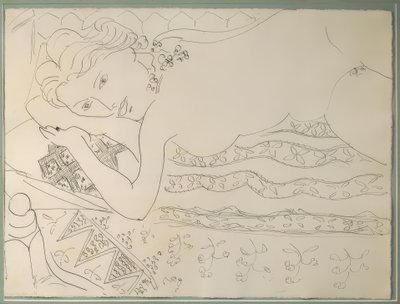Leżący akt autorstwa Henri Matisse