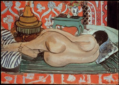 Leżący akt, plecy autorstwa Henri Matisse