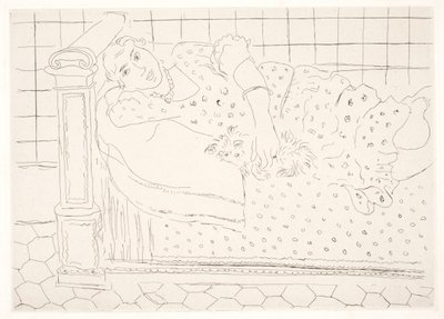 Odpoczynek, postać z Giką autorstwa Henri Matisse