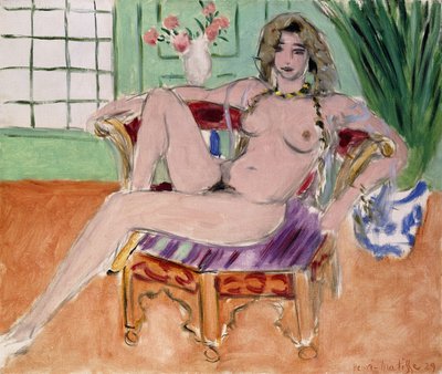 Siedząca odaliska autorstwa Henri Matisse