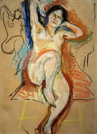 Naga kobieta w pozycji siedzącej autorstwa Henri Matisse