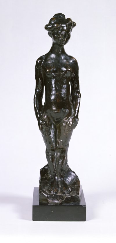 Stojący akt (Nude Girl) 1906 (brąz) (zobacz także 221064) autorstwa Henri Matisse