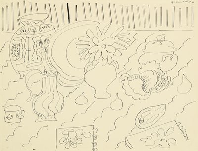Martwa natura (Temat G, Wariacja 2) autorstwa Henri Matisse