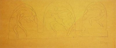 Nauka tańca autorstwa Henri Matisse