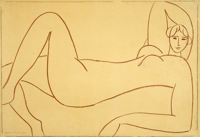 Studium według Różowego aktu autorstwa Henri Matisse