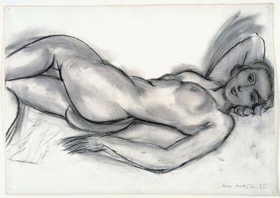 Studium różowego aktu autorstwa Henri Matisse