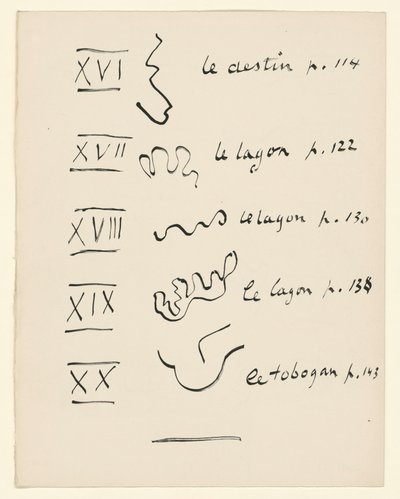 Tablica obrazów 4. Z „Jazz”. s. 152 autorstwa Henri Matisse