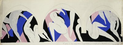 Taniec I; La Danse I autorstwa Henri Matisse