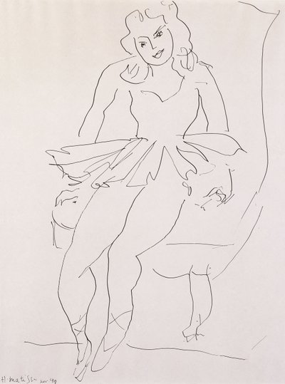 Tancerz autorstwa Henri Matisse