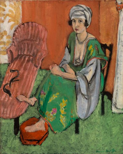 Zielona sukienka (La Robe verte) autorstwa Henri Matisse