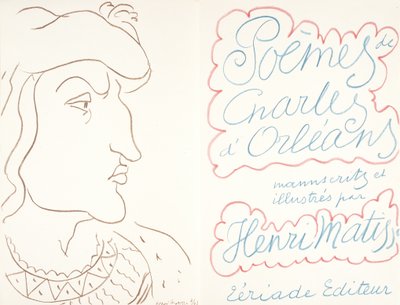 Wiersze Karola Orleańskiego, 25 lutego autorstwa Henri Matisse