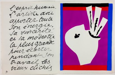 The Sword Swallower, od Jazz autorstwa Henri Matisse