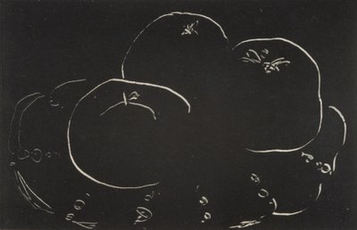 Trzy jabłka i talerz autorstwa Henri Matisse