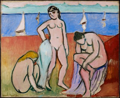 Trzech kąpiących się autorstwa Henri Matisse