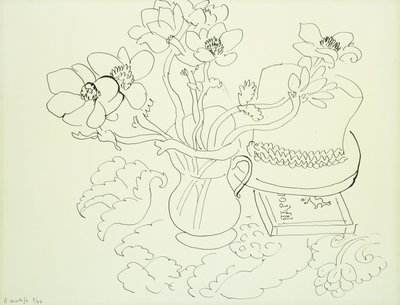 Wazon z anemonami autorstwa Henri Matisse