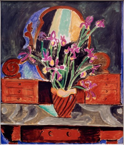 Wazon z irysami autorstwa Henri Matisse