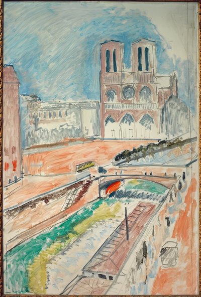 Widok na Notre-Dame autorstwa Henri Matisse