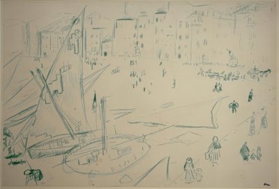 Widok z portu autorstwa Henri Matisse