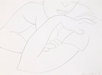 Kobieta ze skrzyżowanymi ramionami autorstwa Henri Matisse