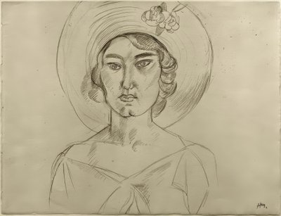 Kobieta w kapeluszu autorstwa Henri Matisse