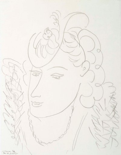 Kobieta w kapeluszu autorstwa Henri Matisse