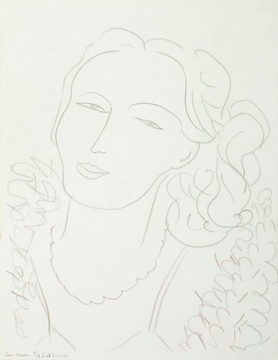 Kobieta bez kapelusza autorstwa Henri Matisse