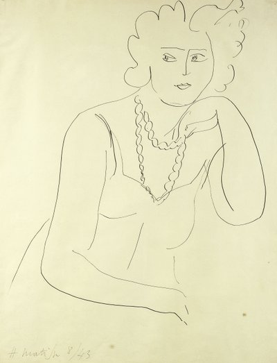 Naszyjnik damski autorstwa Henri Matisse