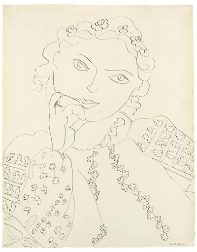 Młoda dziewczyna autorstwa Henri Matisse