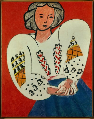 Bluzka roumaine 1940 (olej na płótnie) autorstwa Henri Matisse