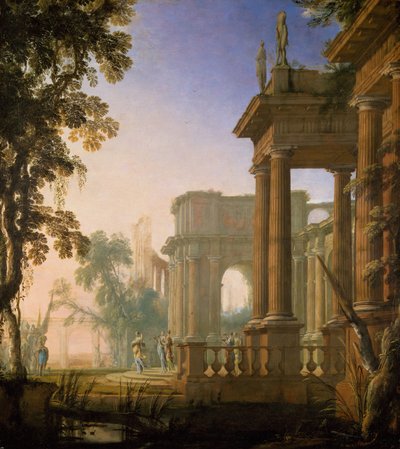 Jefte i jego córka, 1650-1700 autorstwa Henri Mauperche