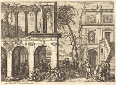 Adoracja pasterzy autorstwa Henri Mauperche