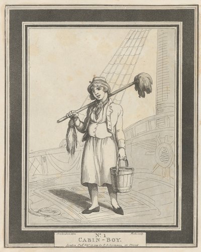 Nr 1: Chłopiec kabinowy, 15 lutego 1799. autorstwa Henri Merke