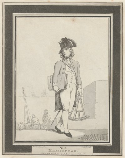 Nr 5: Midshipman, 15 lutego 1799. autorstwa Henri Merke