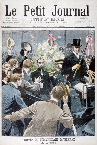 Przyjazd komendanta Marchanda do Paryża, 1899 autorstwa Henri Meyer