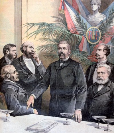Ernest Constans i Republika Francuska, Tuluza, 1893. autorstwa Henri Meyer