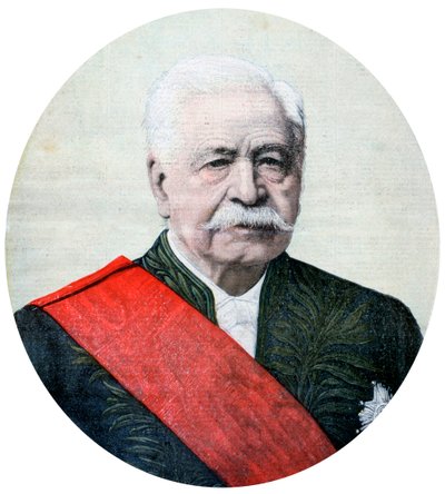 Ferdinand de Lesseps, francuski dyplomata i przedsiębiorca, 1894 autorstwa Henri Meyer