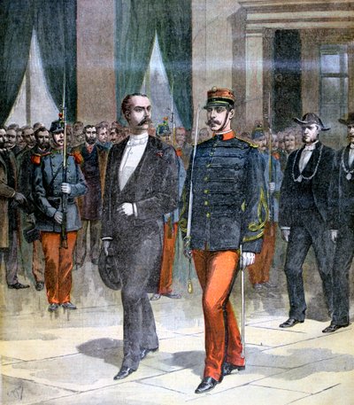 Jean Casimir-Perier, przewodniczący izby poselskiej, 1893 autorstwa Henri Meyer