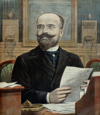 Prefekt paryskiej policji Charles Blanc autorstwa Henri Meyer
