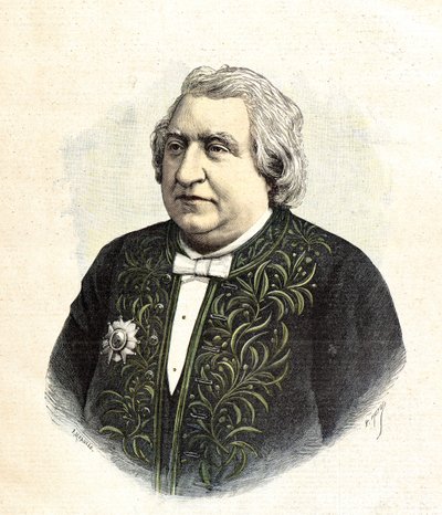 Portret Ernesta Renana autorstwa Henri Meyer
